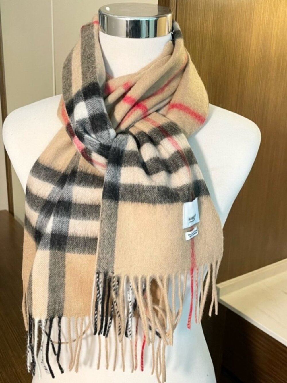 🌌BURBERRY🌌 brown 30x180cm scarf